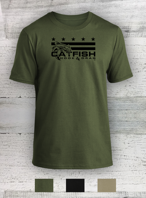 HD Catfish - Subdued MERICANA - Short Sleeve - Catfish Tee