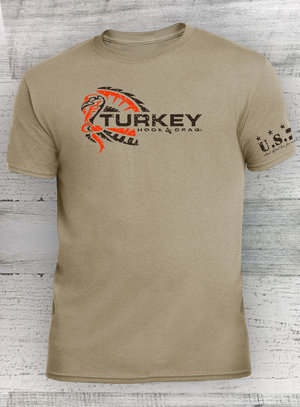 HD Turkey - Short Sleeve - 50/50 Hunting Shirt - various subdued color and Youth options