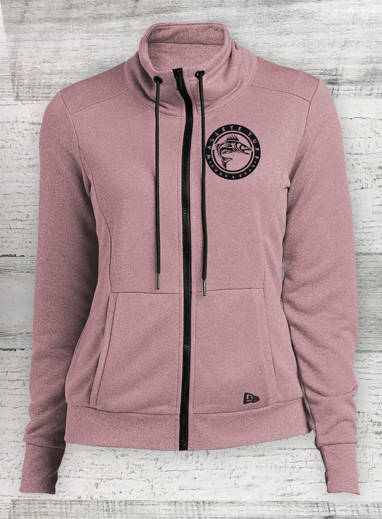 Walleye Tuff - New Era ® Ladies Performance Terry Full-Zip Cowl